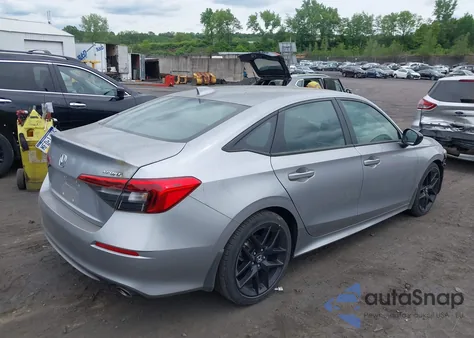 2023 Honda Civic Sport из США, поврежденный, VIN 2HGFE2F55PH501595